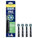 Oral-B Testine Di Ricambio Pro Cross Action Black, 4 Testine