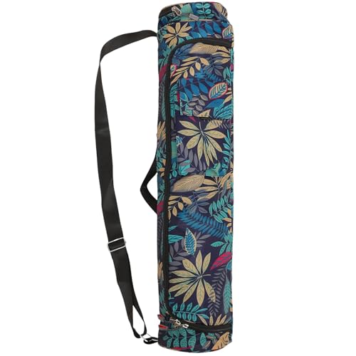 Sac de rangement pour tapis de yoga avec motif ethnique coloré