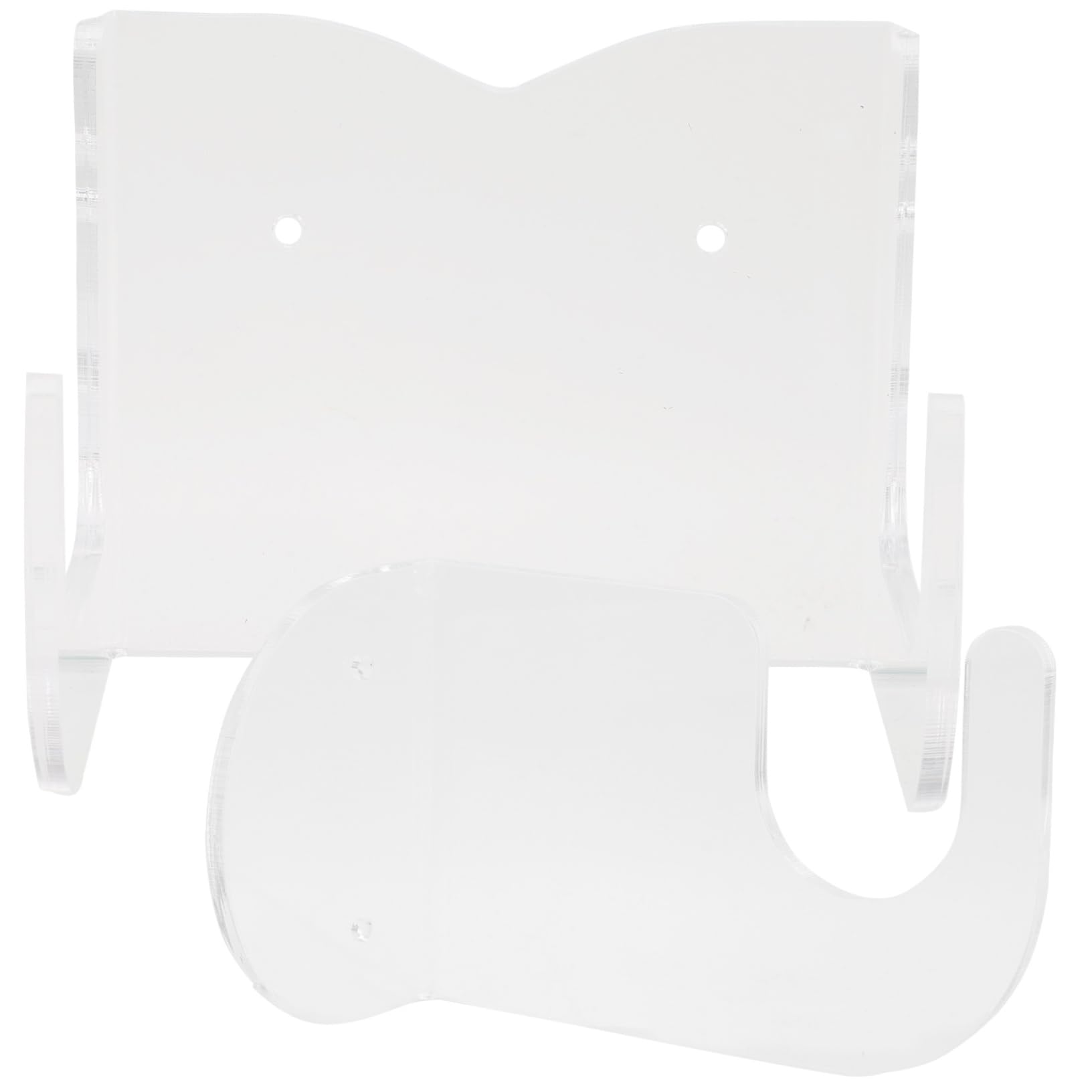 SWOOMEY 1 set Transparent Guitar Stylish Acrylic Mount for Bass Ukulele Electric Guitar Includes Installation Screws Space Saving Design with Scratch Protection