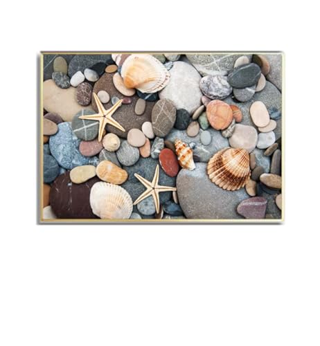 Affiches et impressions coquillages sur toile premium d'art mural 50x70