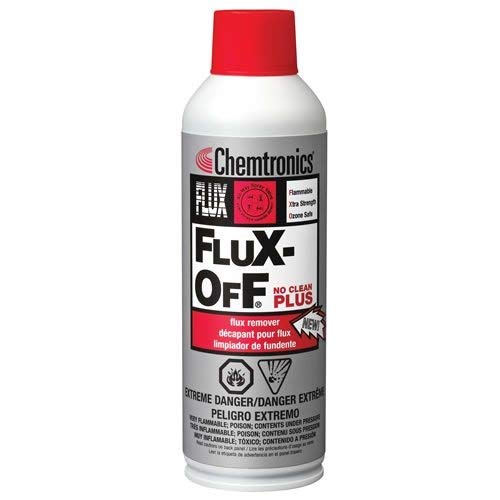 Flux-Off No-Clean Plus Flux Remover, 12oz Aerosol