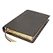 NRSV, Single-Column Reference Bible, Premium Goatskin Leather, Black, Premier Collection, Art Gilded Edges, Comfort Print