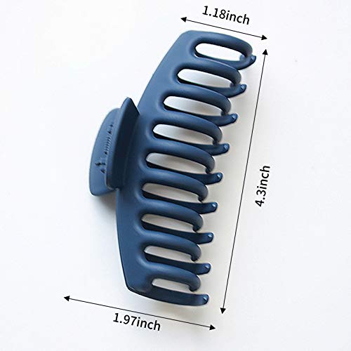 image for KKWX 6 PCS Hair Claw Clips for Women, Strong Hold Banana Hair Clips fo