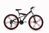 WYLD Mountainbike Fully 26'' Topspin schwarz (Schwarz-Rot)