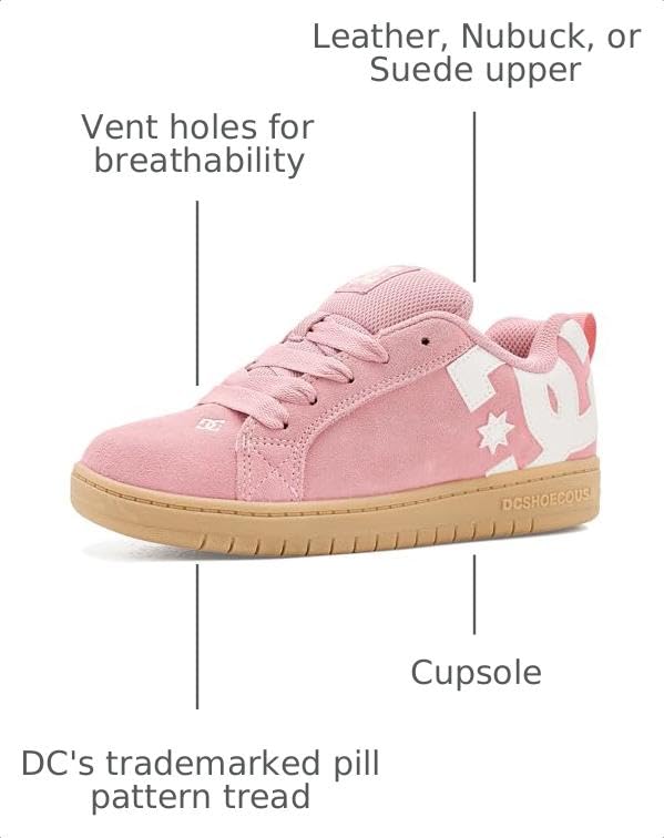 Image of DC Kids Court Graffik Skate Shoe