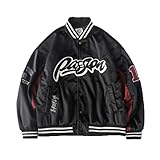 veste max mara homme Taille : Les vestes de baseball universitaire à manches longues et amples pour femmes sont disponibles en tailles M/L/XL et en 2 couleurs.