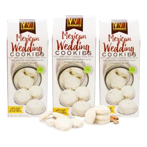 Too Good Gourmet Mexican Wedding Cookies | Soft & Buttery Bakery Desserts with a Dusting of Powdered Sugar - Pack of 3, 6oz Boxes | Perfect Cookie Snack for Celebrations, Gifting & Dessert Platters Cover
