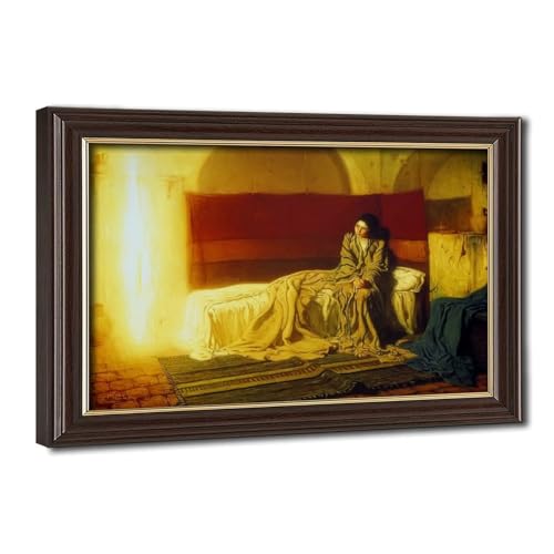 L'Annonciation 1914 Henry Ossawa Tanner décoration murale pour bureau et salon
