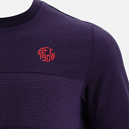Macron Merchandising Ufficiale Sweatshirt with Crew Neck, line Fan Bologna FC 2021/22, red, XXXXL, 4XL - Image 3