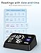 Automatic Blood Pressure Monitor Upper Arm with Large LED Backlit Display, Accurate Digital BP Monitor with Adjustable Cuff 8.7