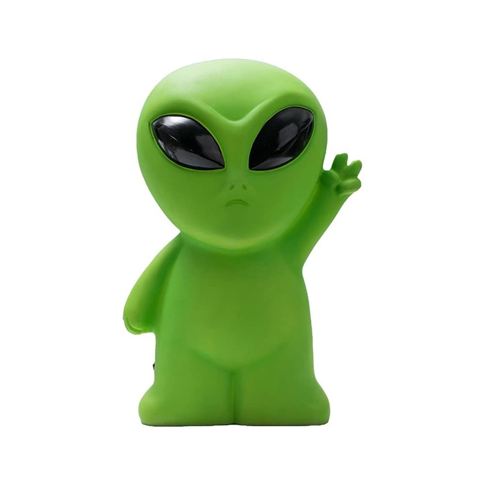 Amazon.co.jp: 貯金箱 クス 貯金箱グリーンエイリアンコイン銀行の人格マネーバンクファッションホーム装飾樹脂ベスト子供の誕生日クリスマスプレゼント  小銭ボッコインバンク (Color : Green) : おもちゃ