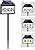 Solar Power Address Sign, House Numbers for Outside Rechargeable LED Illuminated Lighted Address Signs with Outdoor Waterproof, Address Plaque with 3 Color Temperature for Street Yard Home, Black