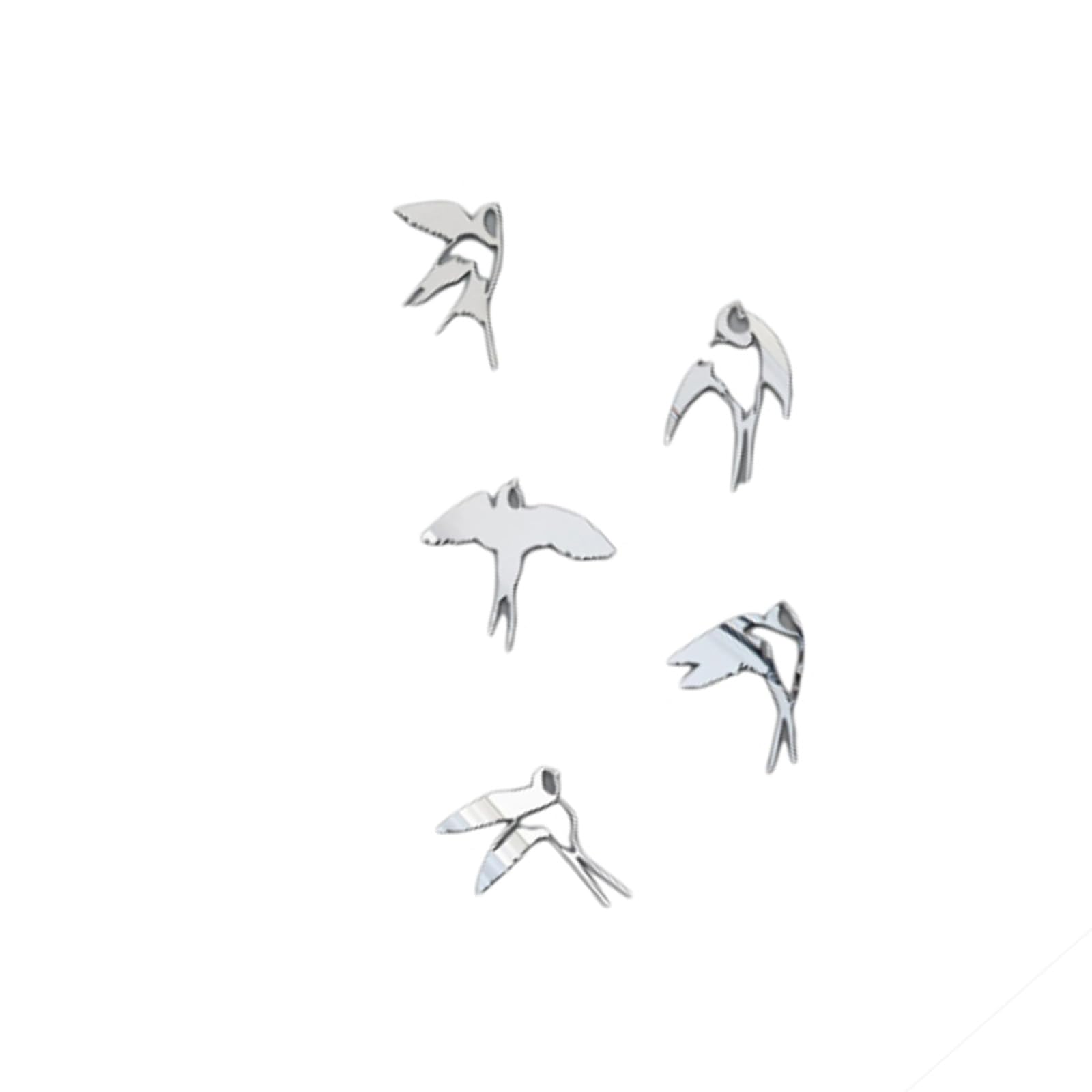 Carotoe C Arotoe Mirrour Wall Sticker Removable Bird Wall Decal For Bedroom, Home, Living Room, Sofa Decors Bird Decal
