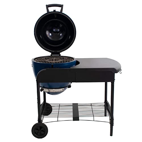 Char-Griller E56520 Akorn Cart Charcoal, Sapphire Blue Kamado Grill #TOP2