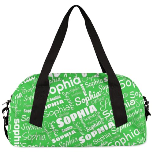 Personalized Kids Gym Bag Custom Name Duffel Bags Sport Duffel Bag Carry on Weekender Travel Bag for Boys Girls4