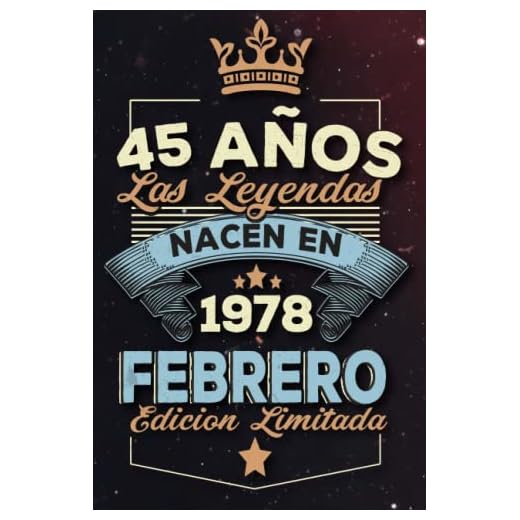 Las leyendas nacen en 45 años 1978 febrero: Ideas de regalos para hombres, ideas de cumpleaños 45 cumpleaños libro ideas de cumpleaños para hombre y regalo de nacimiento, regalo de cumpleaños