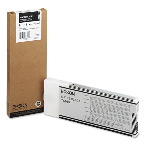 Epson T6148 cartouche noire contre la décoloration de vos documents d'archive