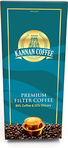 Kannan coffee works Premium Filter Coffee 80:20 Blend (500 Grams)