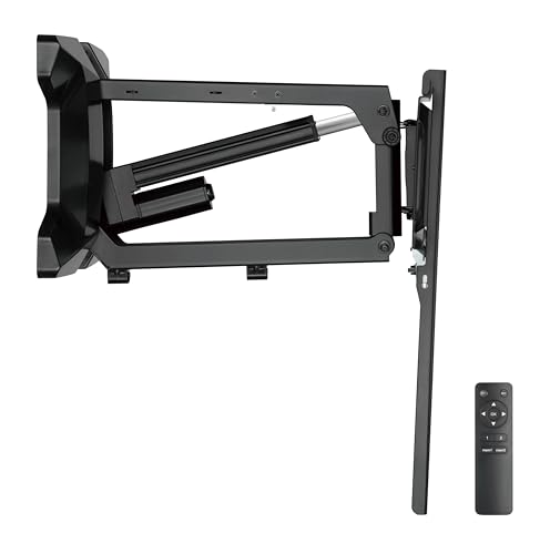 Promounts PMAM6401 Motorized Fireplace Mantel Tv Wall Mount Fits Most 37-70 Inch Screens, Motorized Drop Down Tv Wall Mount Bracket Above Fireplace thumb #7
