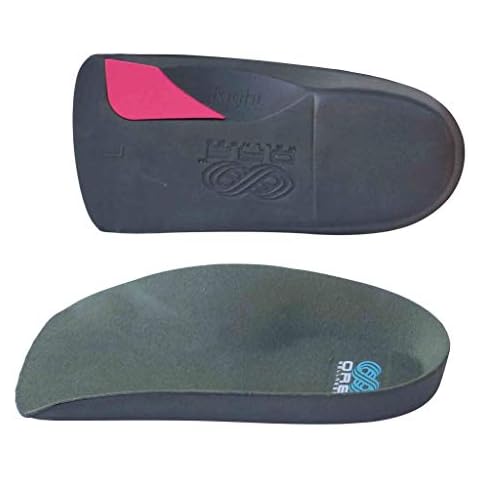 Activ8 Wellbeing 3/4 High Density Rigid Deep Heel Cradle Insole Over Pronation Plantar Fasciitis Wedge Knee Pain Shin Splints. (S 5-6.5) Cover