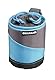 Cullmann Kleine 98632 und Wasserabweisende Schutz-Tasche für Kamera-Objektiv, Cyan/Grau, Lens Container, 80 x 100 x 80 mm