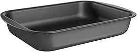 Brinox - Assadeira Retangular Funda 39,5X28X6,6 - Grafite