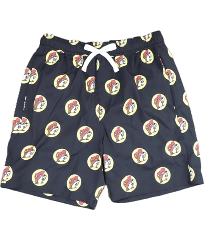 Buc-ee's 2025 Black Logo Swim Shorts Trunks Swimsuit Adult Mens Boys Toddler Infant Baby Swimwear Board Shorts Quick Dry