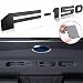 Tailgate Insert Letters for Ford F150 2018 2019 2020 - 3M Adhesive & 3D Raised Tailgate Decal Letters - Matte Black