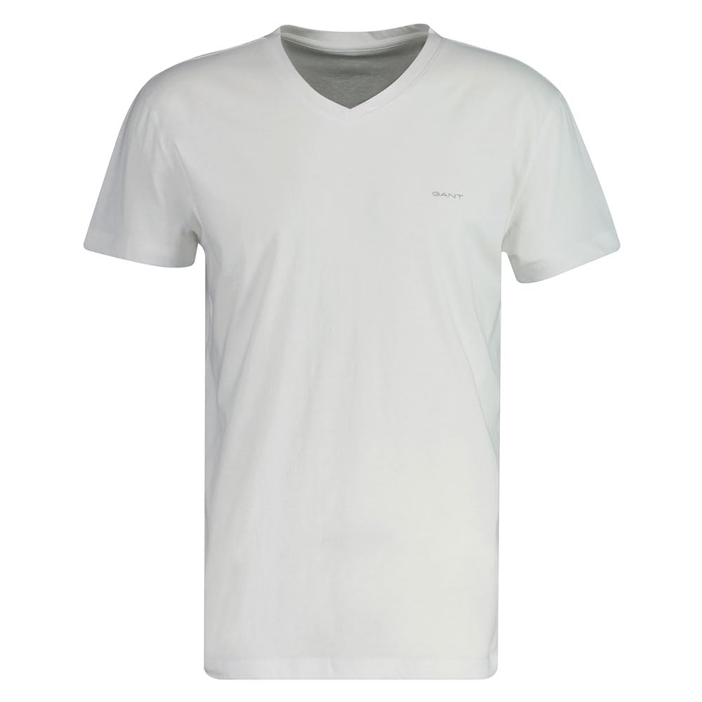 GANT V-Neck T-Shirt 2-Pack White