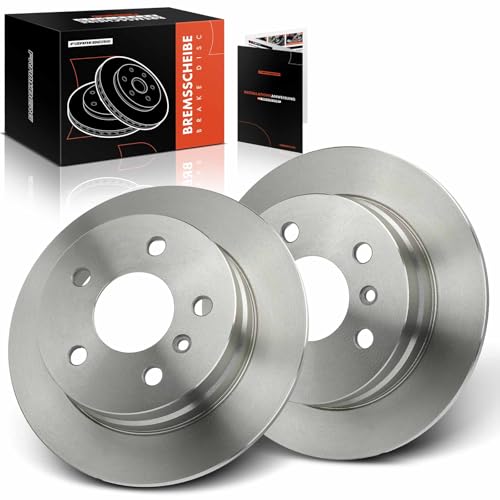 Image of Frankberg 2x Rear brake discs Solid Ø258mm 1694230912 1694230312