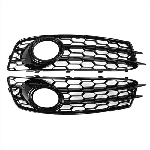 Grilles de phares antibrouillard pour A3 8P 2009-2012 calandre nid d'abeille