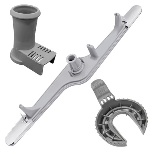 154568002 Dishwasher Lower Spray Arm Assembly with 5304518968 Support & 5304506518 Trap Drain Filter...