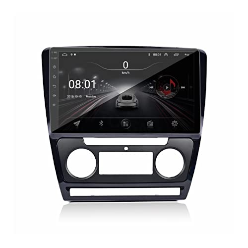 Image of AUTO SNAP 9 Inches 22cm Touch Screen Android 12 Gorilla Glass IPS Display Car Stereo with 2GB RAM /16 GB ROM GPS /Wi-Fi /Navigation /Steering Wheel Controls Mirror Link Compatible for Skoda Rapid /Laura