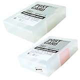 はがきケース ハガキ 年賀状 約120枚収納 収納 整理 ハガキホルダー （色指定不可） 日本製 (2個)