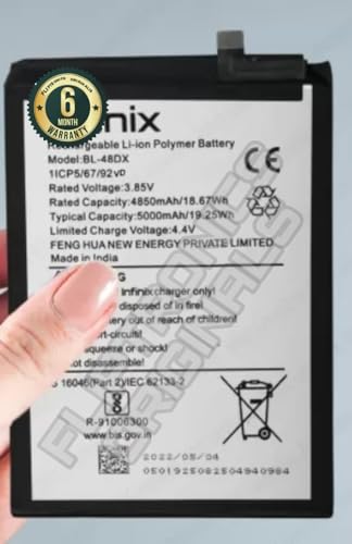 Image of BL-48DX Battery for Infinix Hot 11 2022 (X675) -5000mAh Battery with 6 Month Warranty** (DD246)
