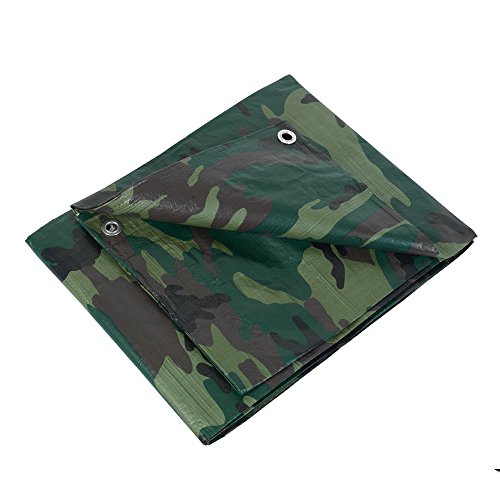 RIBITECH PRBC1301   Lona Impermeable e imputrescible Camuflaje, 1,8 x 3 m