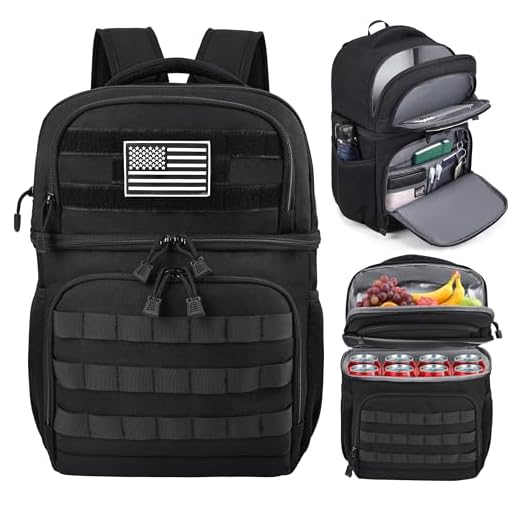MOZETO Double Deck Cooler Backpack
