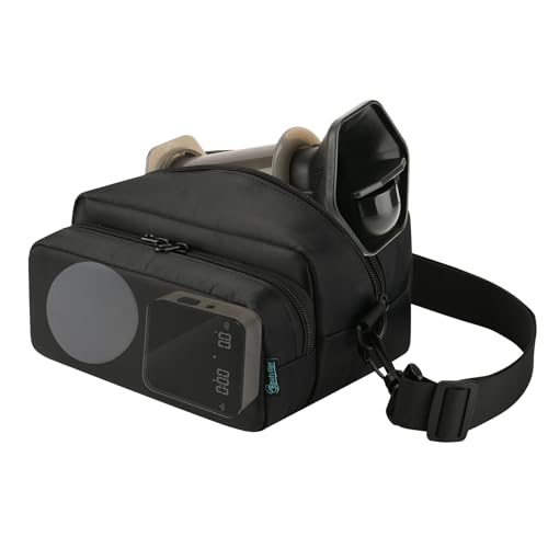 Beautyflier Travel Storage Bag Compatible with AeroPress Original Coffee Press, Microfilters, Mini Scale, Durable Organizer Case for Portable Coffee Maker, Fits Travel, Camping (Bag Only)