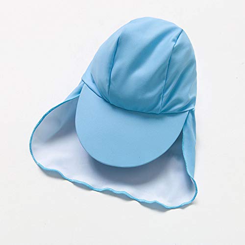 Baby Boys Sunsuits/Swimwear UPF 50+ Sun Protection One Piece Full-Length Zipper Swimsuits with Sun Cap.3
