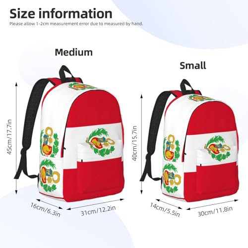 Mochila de mano Perú para mujer evita cargos de equipaje con espacio para portátil y trabajo 4