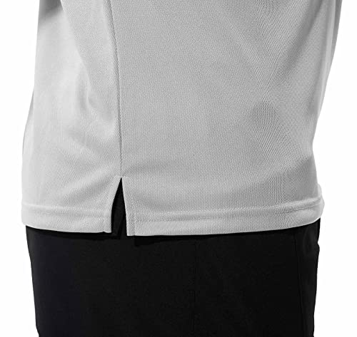 Rdruko FRD1250-LGY-L Men'S Polo Shirt Quick Dry Short Sleeve Tactical Golf Shirt thumb #6