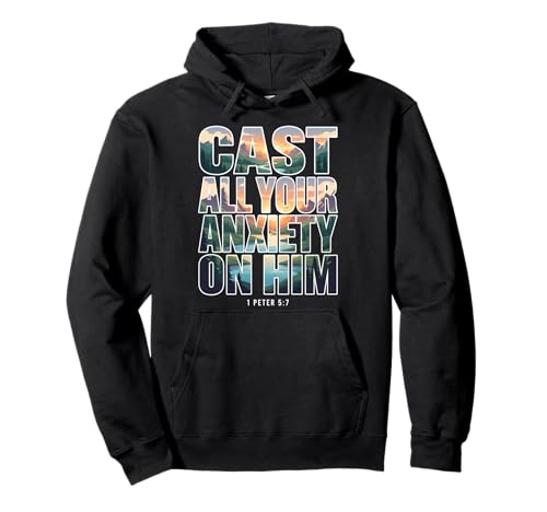 Cast All Your Anxiety On Him 1 Peter 5:7 ���� ���� �p�[�J�[