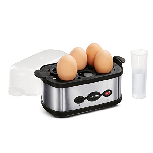 Preisvergleich Produktbild Petra 58.262028.01.010 Eierkocher & Dampfgarer - Für 6 Eier MiniDampfgarer.