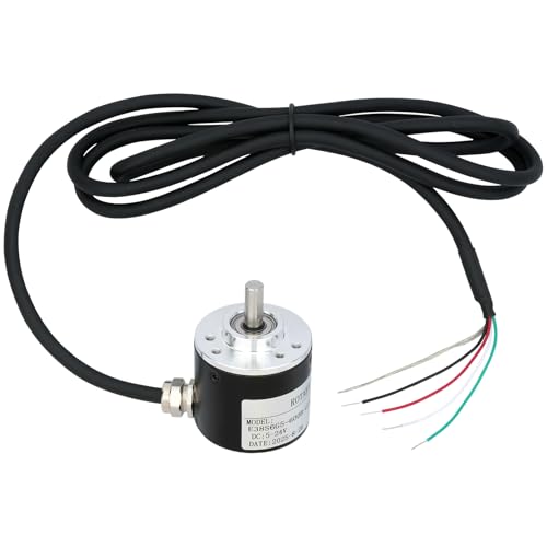 WWZMDiB 600P/R ���[�^���[�G���R�[�_�[ �C���N�������^�����d�U�� 5-24V 2��AB NPN 6mm �\���b�h�V���t�g Arduino Raspberry Pi ESP32�Ή�