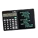 Solar Battery Calculator Writing Board Large Display Lightweight Quiet for Office School