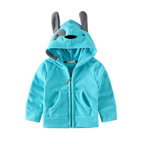 Image of Mud Kingdom Fleece Hoodies Jacket for Boys Girls Full Zipper Long Sleeve Happy Halloween