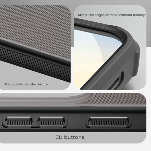 Image of Nilkin Slim Matte Series case for Samsung Galaxy S26 (S 26), Shockproof and Scratch-Resistant, Lightweight Case (Transparent Black, S26)