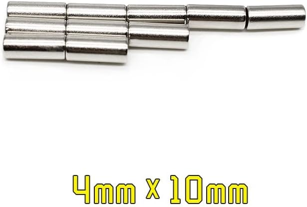 20/50/100/200/300/500PCS 4x10 Round Rare Earth 4mmx10mm 4x10mm Mini Small Fridge Neodymium Disc 4 * 10 magnet(200PCS)