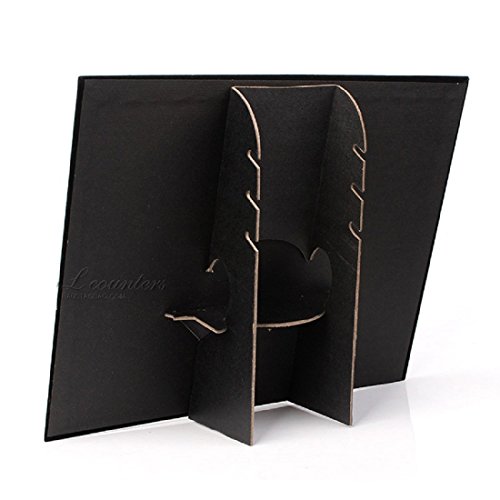 Anbana Black Velvet 17 Hook Necklace Jewelry Tray Display Organizer (17 Hook Necklace Display) #TOP3