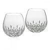 Waterford lismore essence light red wine pair 1 count pack of 1 clear  urban country home decor